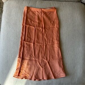 Anthropologie Tilda Maxi Slip Skirt